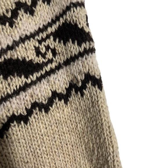 FREE PEOPLE *RARE* Eskimo Faux Fur Trim Toggle Hooded Wool Tunic Sweater - Picture 11 of 14